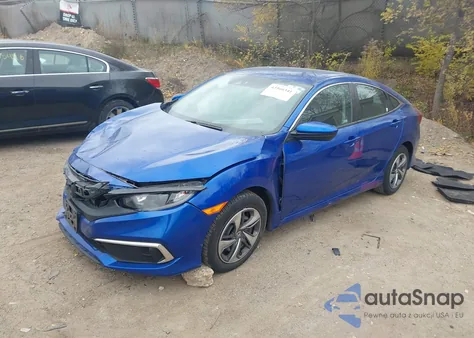 2020 Honda Civic Lx from USA, damaged, VIN 2HGFC2F6XLH580318